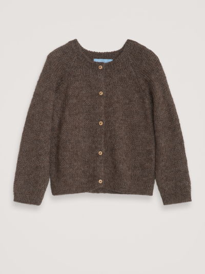 Alpaca Suri Cardigan